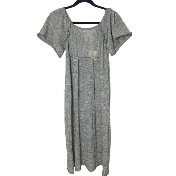 NWT Moth By Anthropologie Women’s Wool Blend Zippered Mini Dress Gray Size XS - Picture 1 of 8